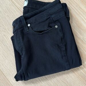 PAIGE Black Denim Pants